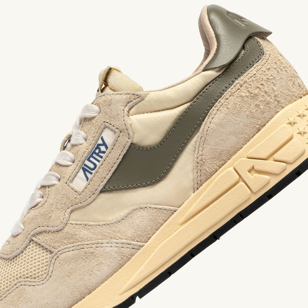 Autry Reelwind Low Sneaker Beige/Grün