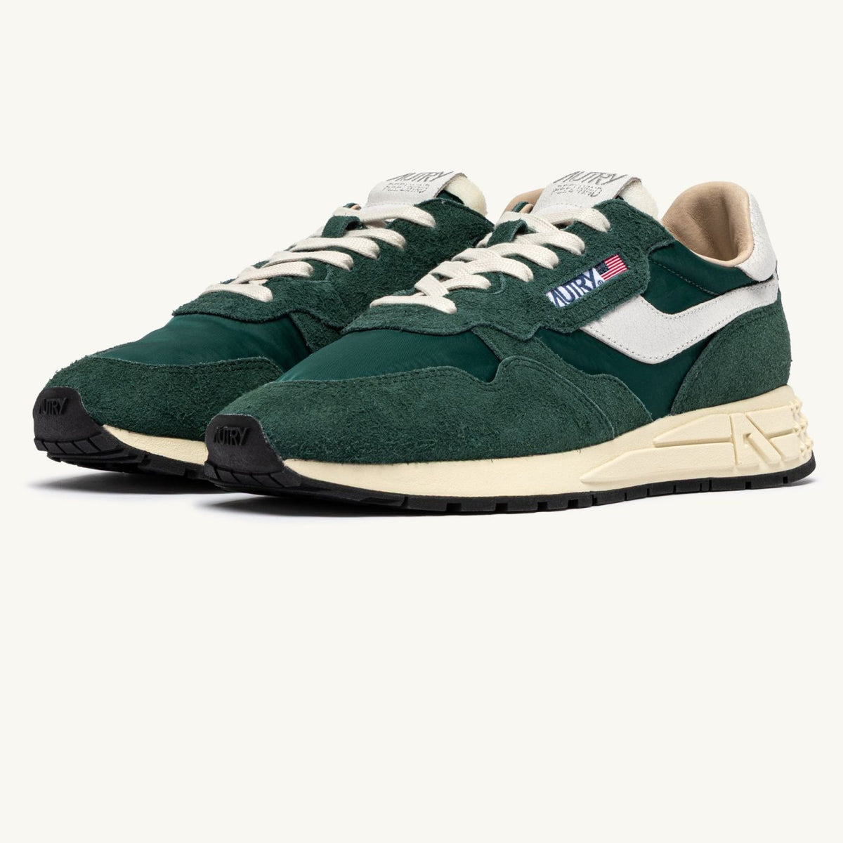 Autry Reelwind Low Sneaker Donker groen
