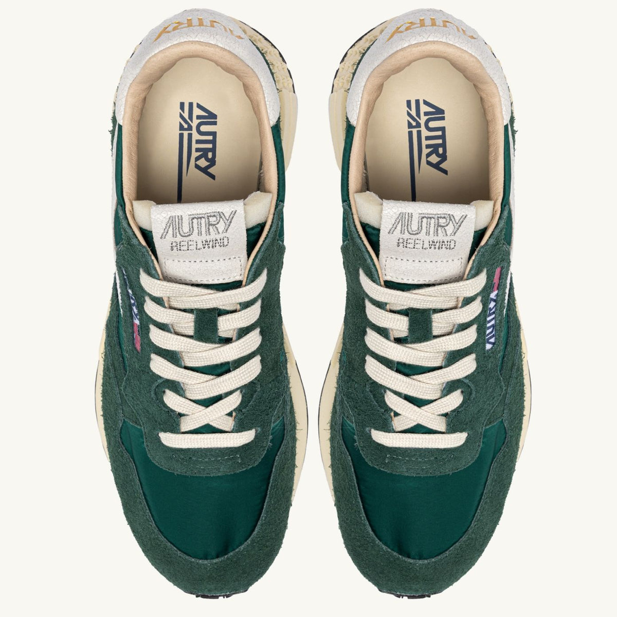 Autry Reelwind Low Sneaker Donker groen