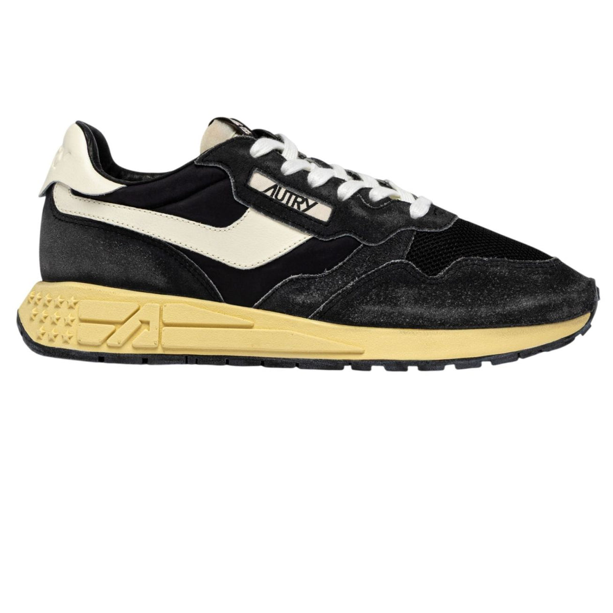 Autry Reelwind Low Sneaker Schwarz