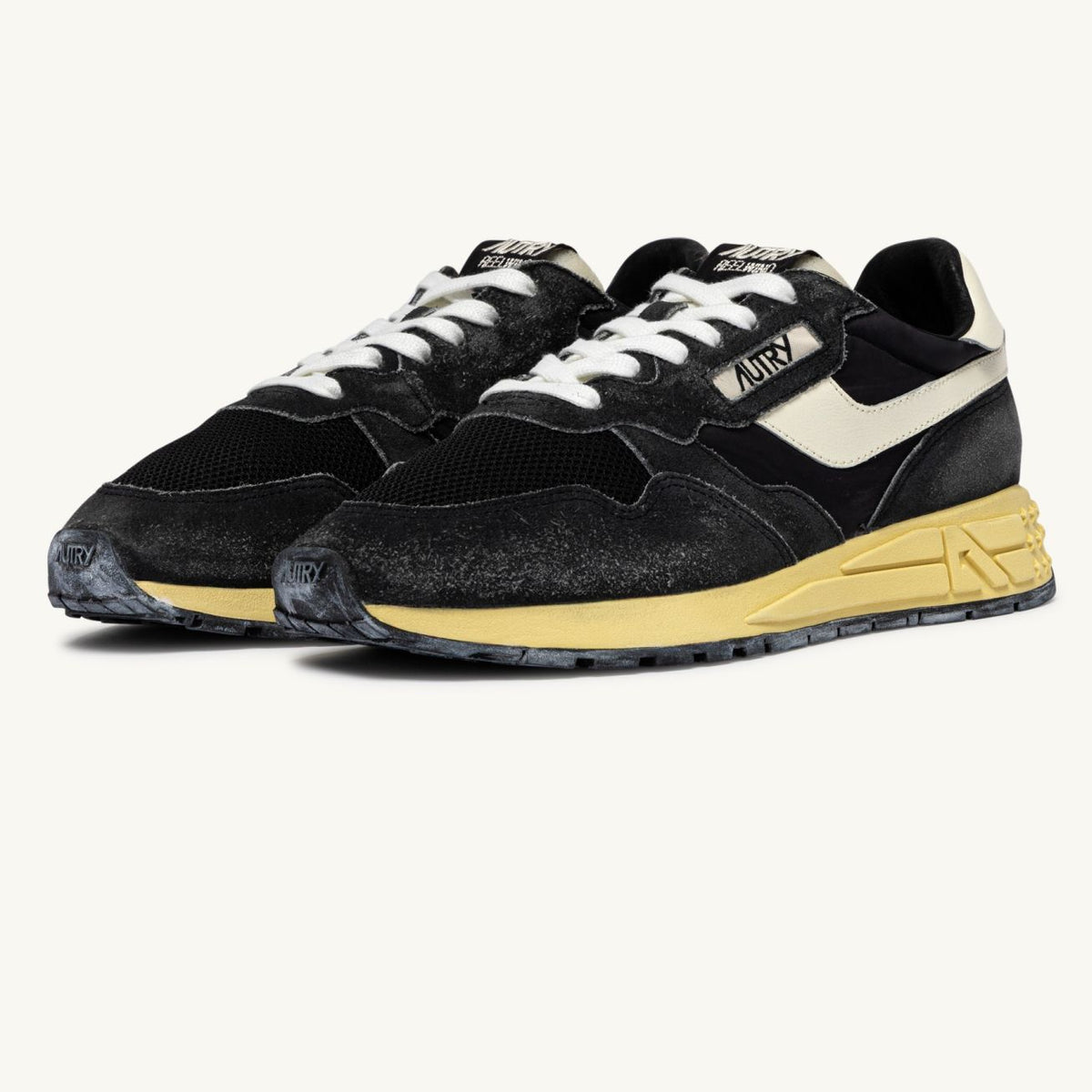 Autry Reelwind Low Sneaker Schwarz