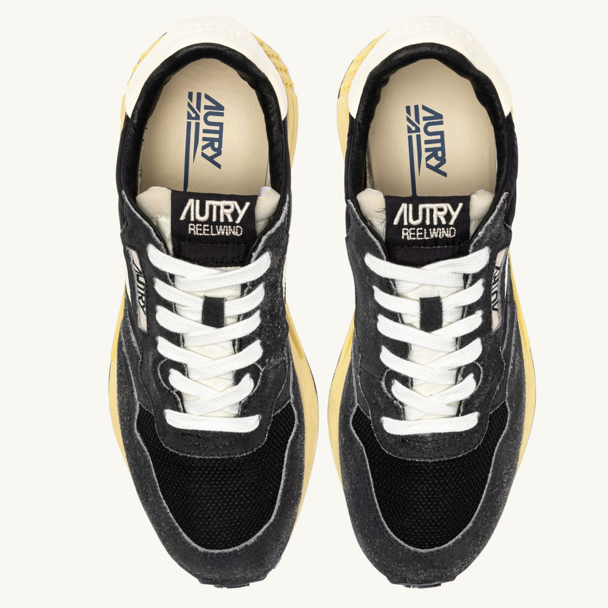 Autry Reelwind Low Sneaker Schwarz