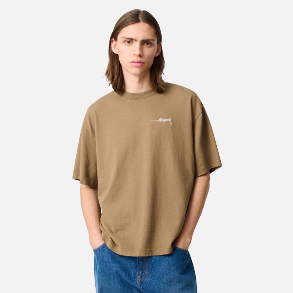 Axel Arigato Honor Washed T-shirt Bruin