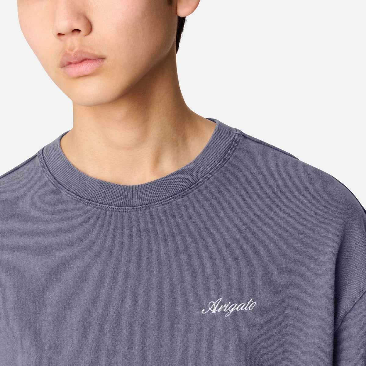 Axel Arigato Honor Washed T-shirt Grau