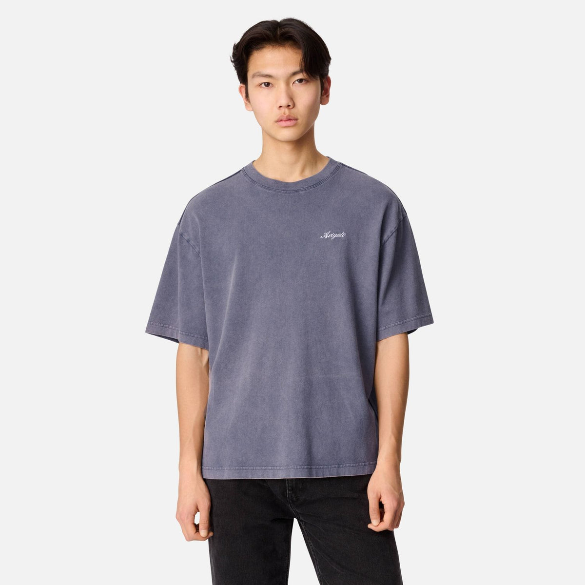 Axel Arigato Honor Washed T-shirt Grau