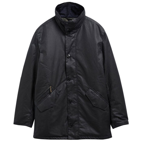 Barbour Modern Powell Wax Jas Navy