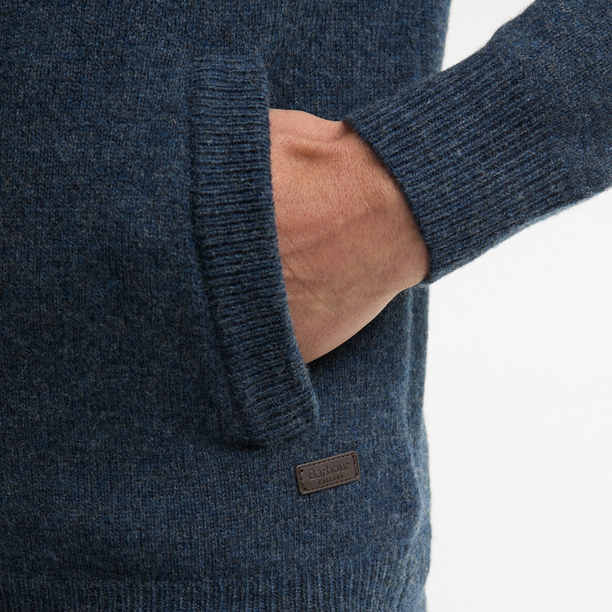 Barbour Essential Patch Weste Dunkelblau