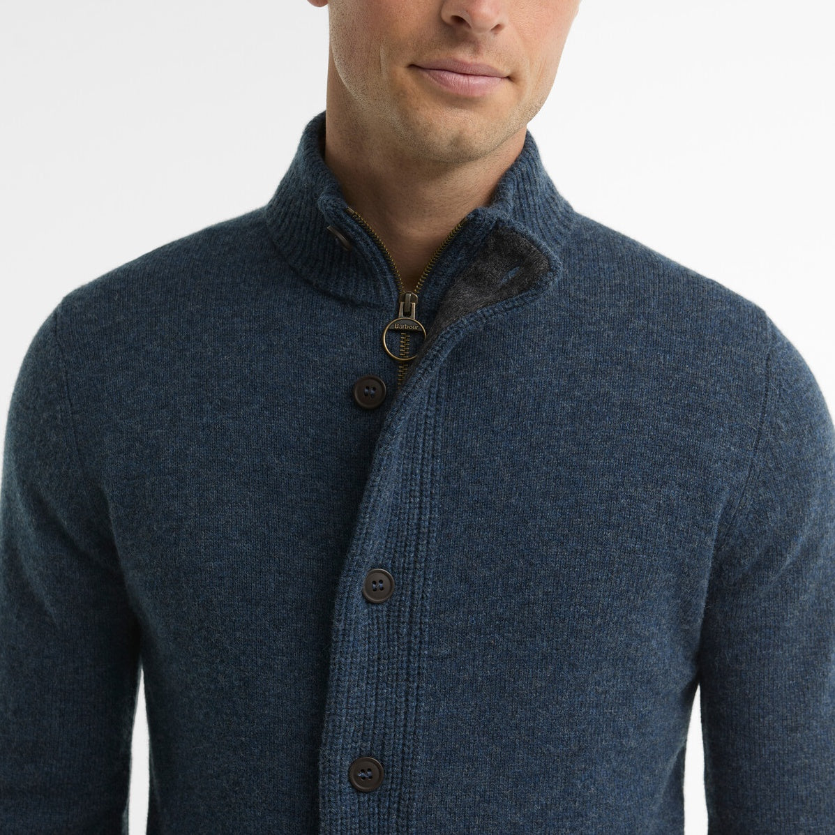 Barbour Essential Patch Weste Dunkelblau