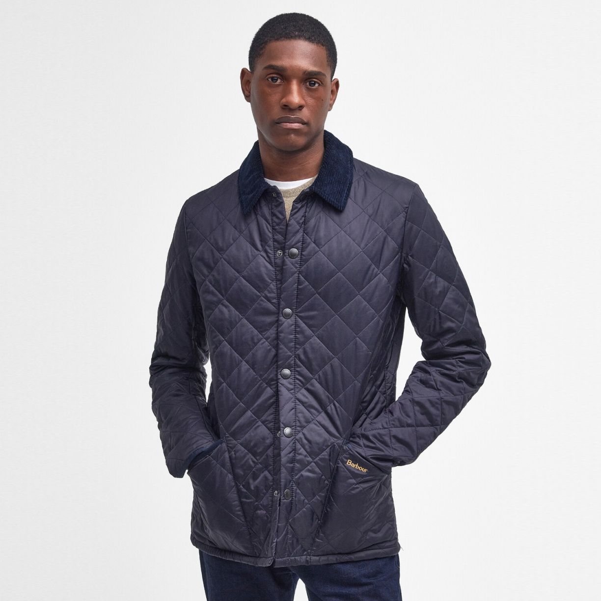 Barbour Heritage Liddesdale Quilted Jacke Marine