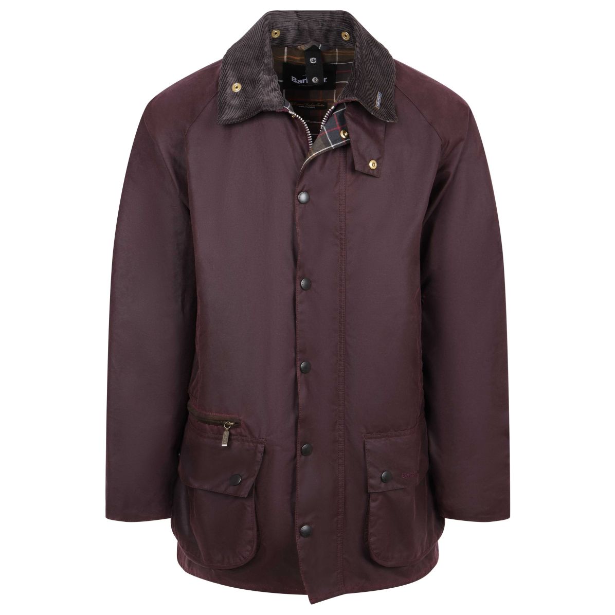 Barbour Icons Beaufort Wax Jacke Bordeaux