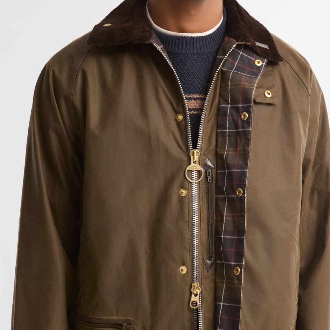 Barbour Icons Beaufort Wax Jacke Dunkelgrün