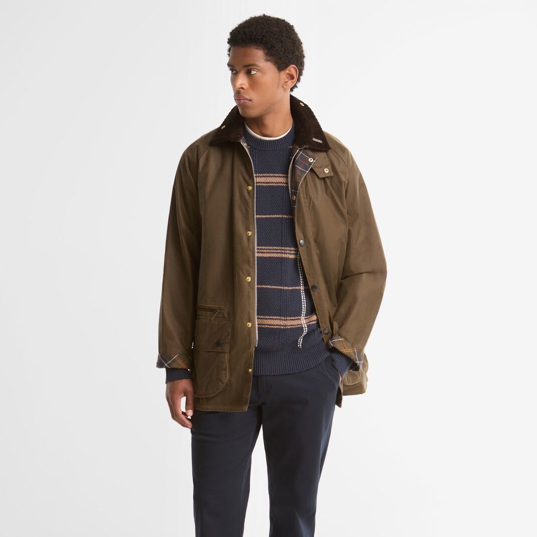 Barbour Icons Beaufort Wax Jacke Dunkelgrün