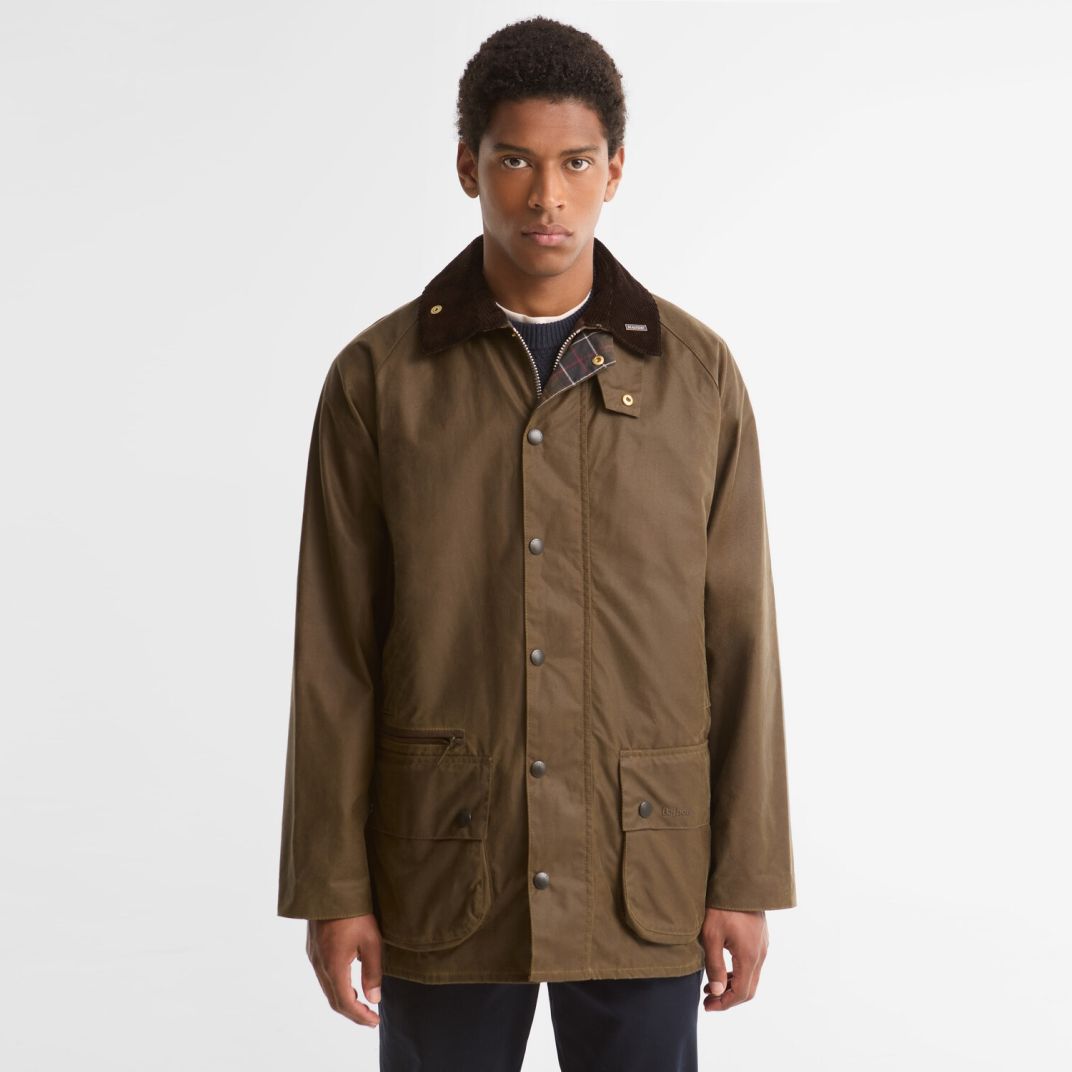 Barbour Icons Beaufort Wax Jacke Dunkelgrün