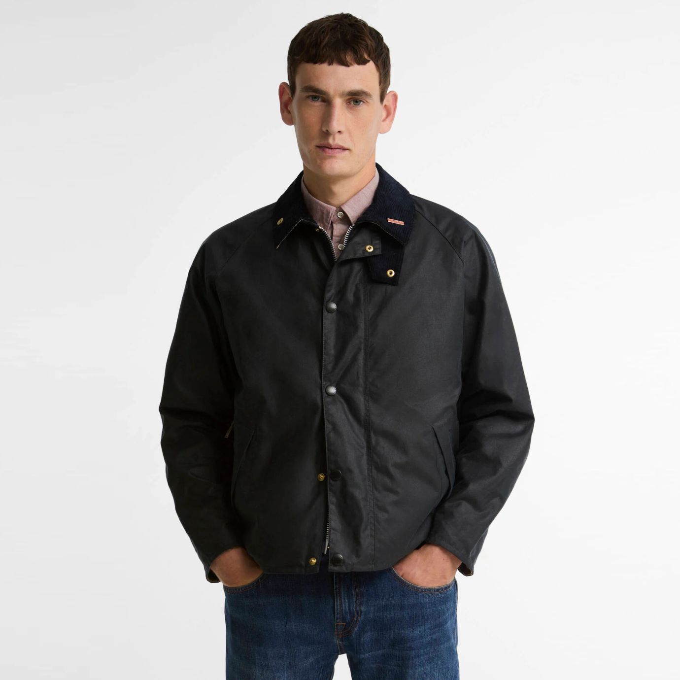 Barbour Icons Transport Wachsjacke Marine