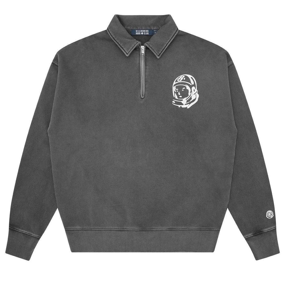 Billionaire Boys Club Arch Logo Washed Quarter Zip Sweater Zwart