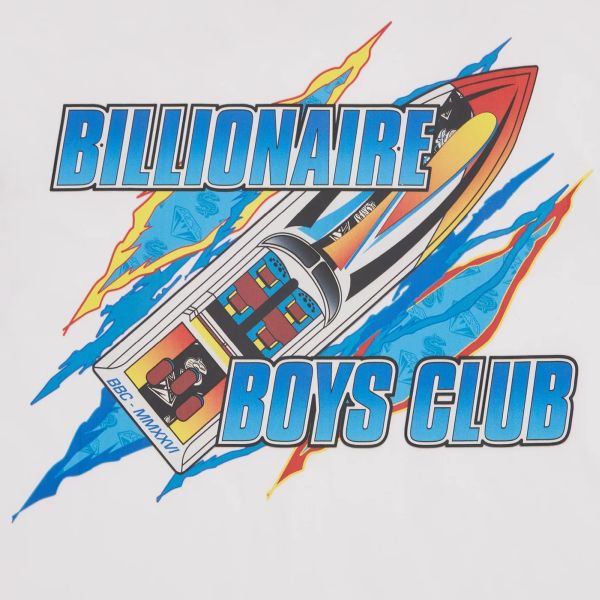 Billionaire Boys Club Speed Ripper T-shirt Wit