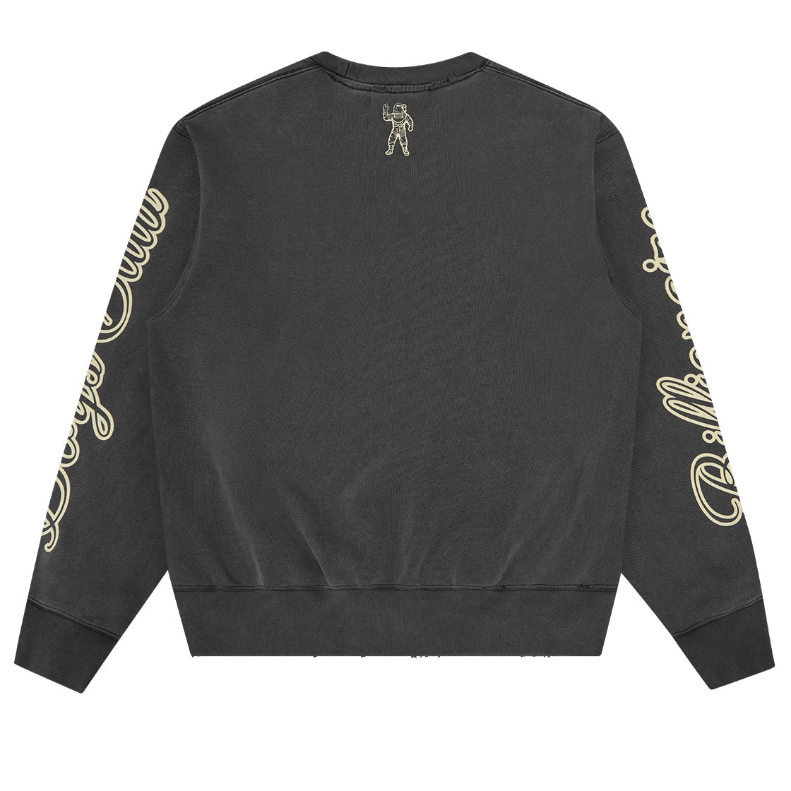 Billionaire Boys Club Stamp Distressed Oversized Sweater Zwart