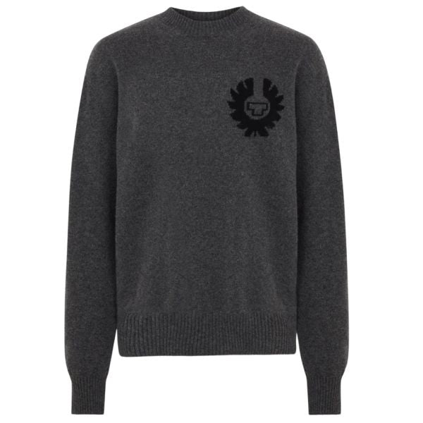 Belstaff Competition Knitted Sweater Antraciet