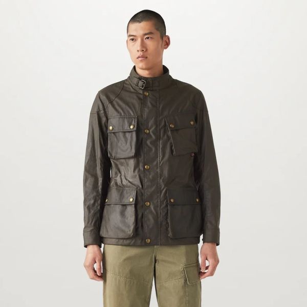 Belstaff Fieldmaster Jas Donker Groen