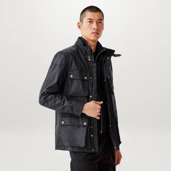 Belstaff Fieldmaster Jas Navy
