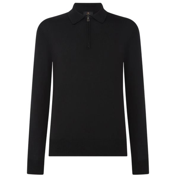Belstaff Kyle Longsleeve Polo Zwart