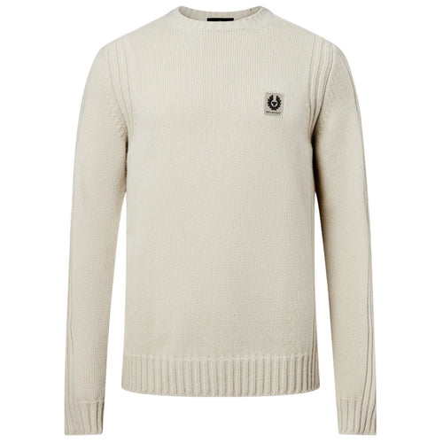 Belstaff Watch Knitted Sweater Beige