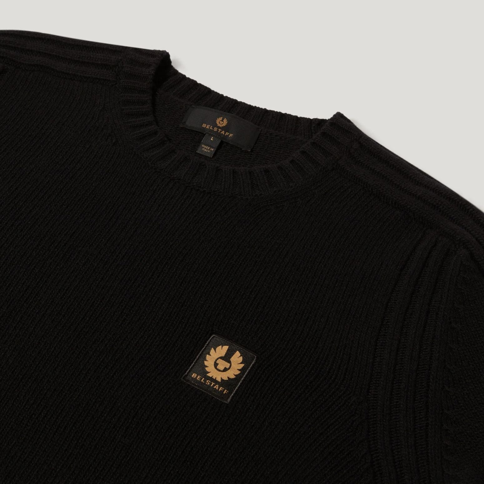 Belstaff Watch Knitted Sweater Zwart