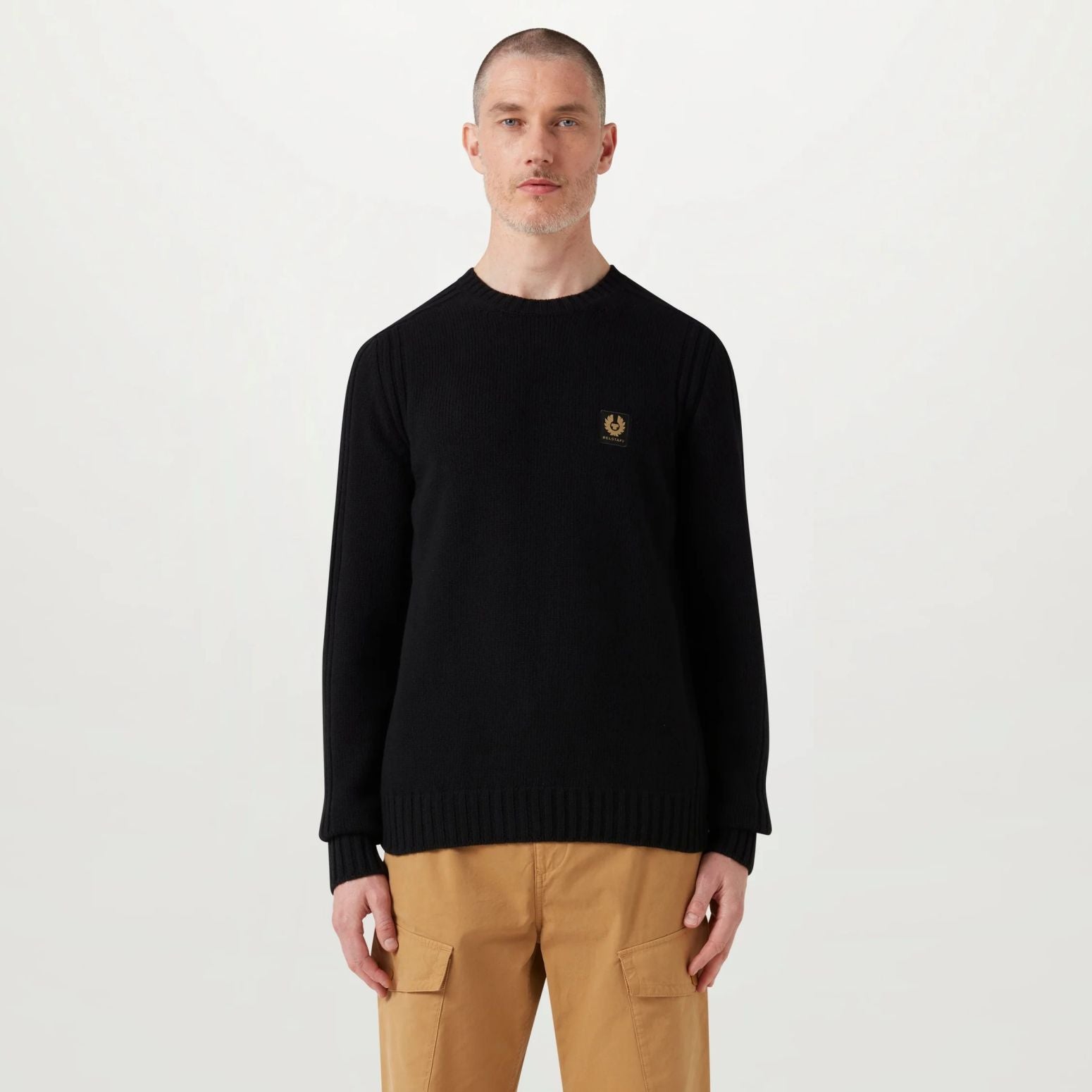 Belstaff Watch Knitted Sweater Zwart
