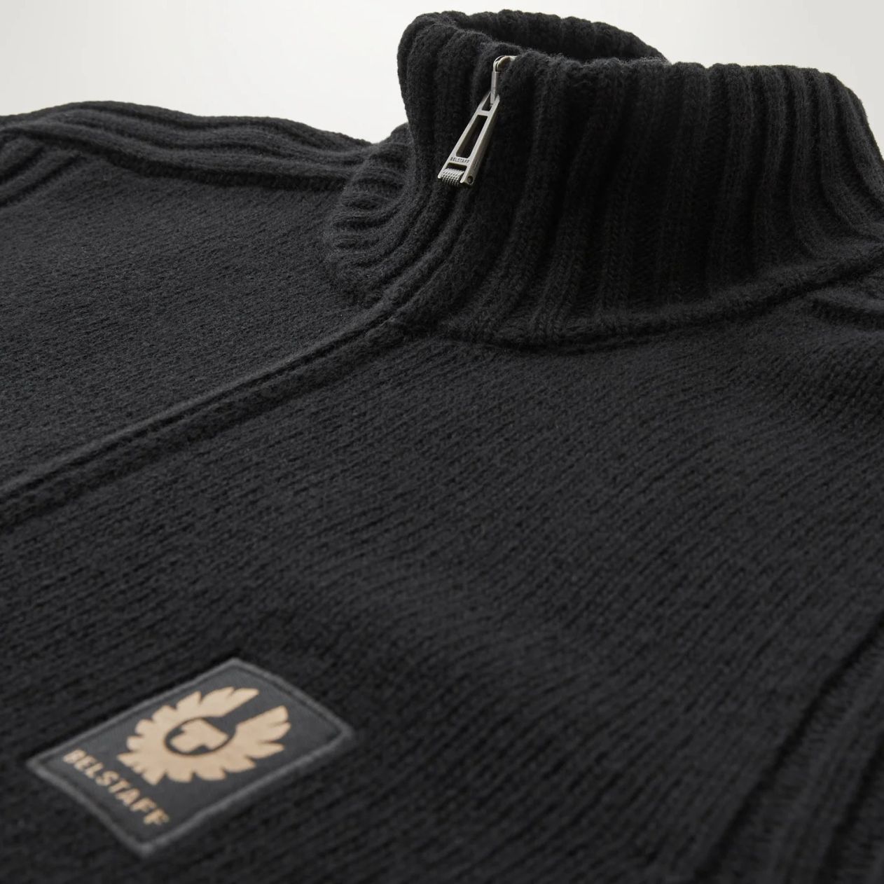 Belstaff Watch Knitted Vest Zwart