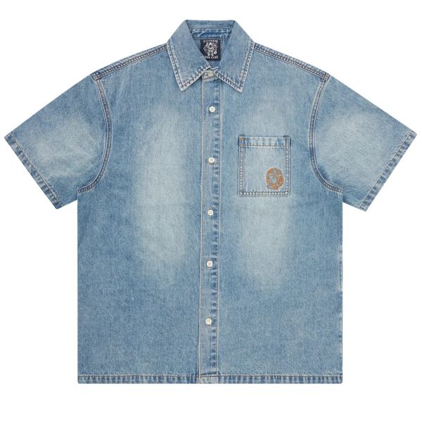 Billionaire Boys Club Astro Denim Overhemd Blauw