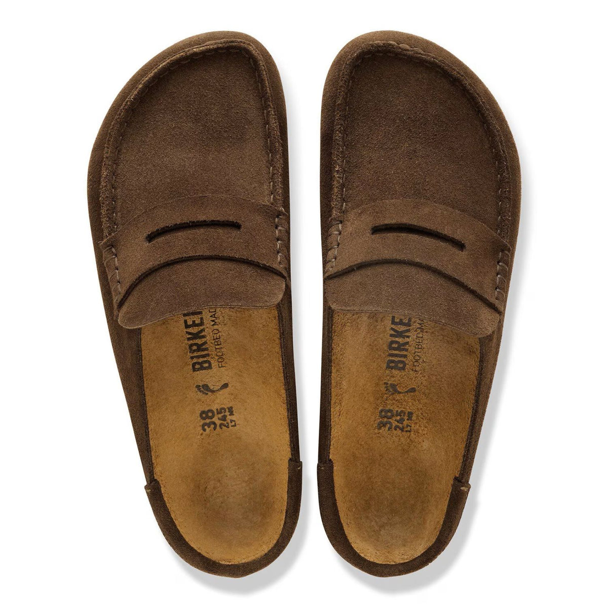 Birkenstock Naples Wrapped Pantoffel Braun
