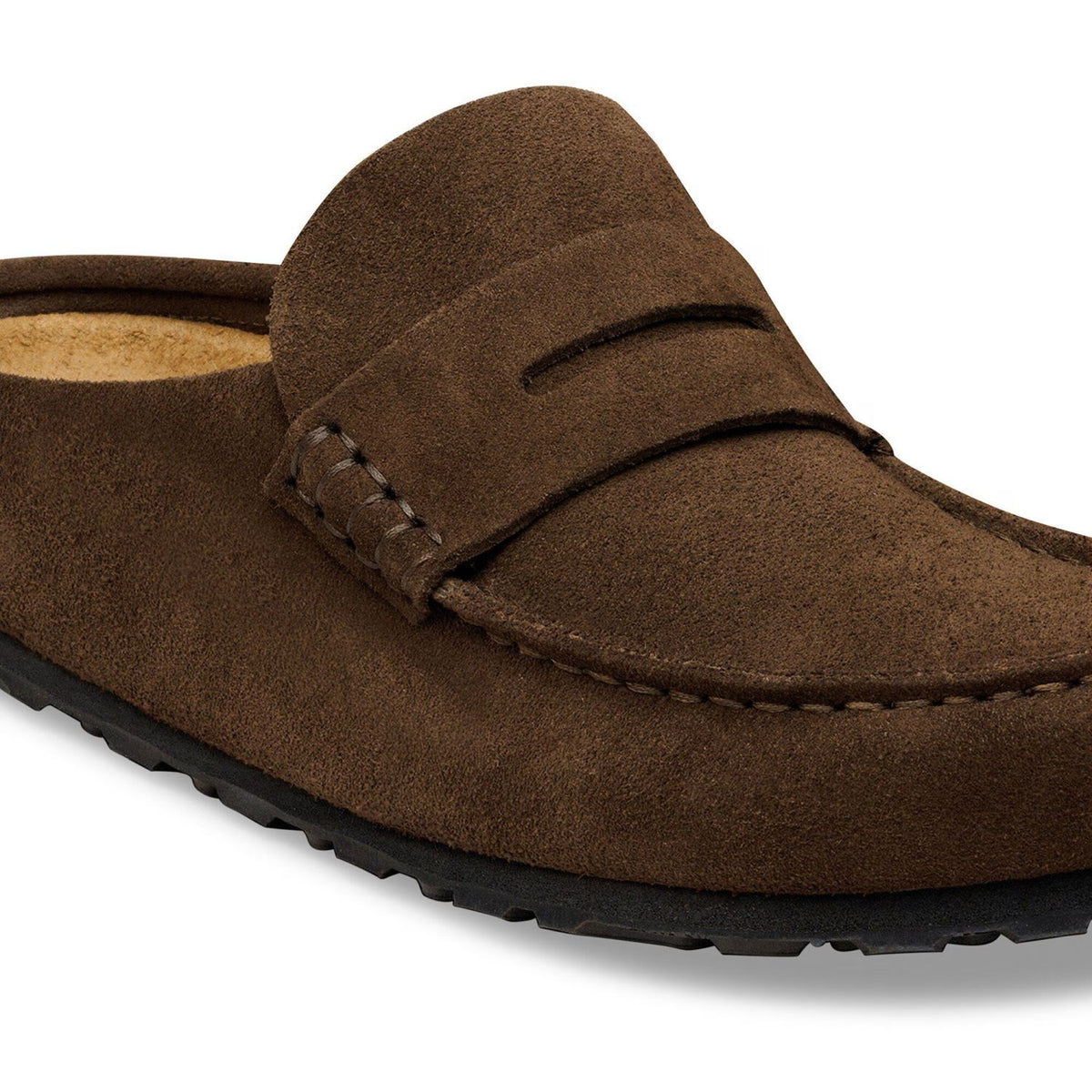 Birkenstock Naples Wrapped Pantoffel Braun