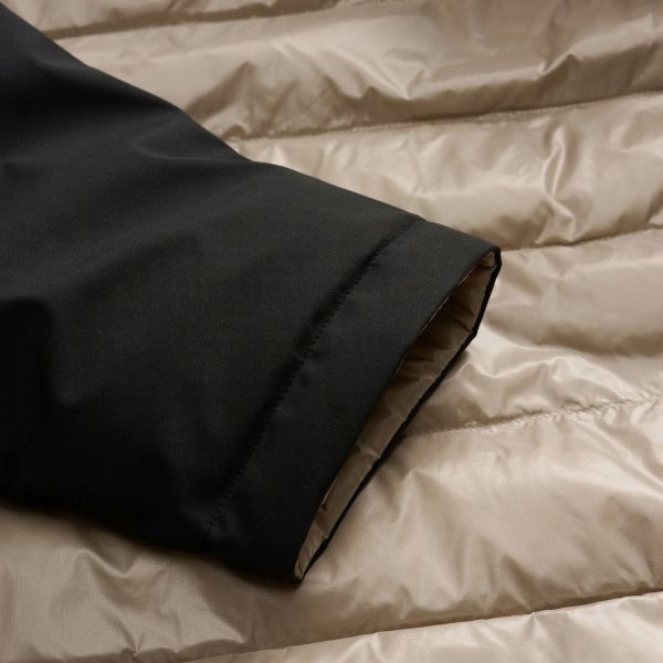 Blauer Ballard Jas Zwart