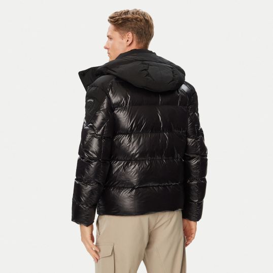 Blauer Kiernan Jacke Schwarz