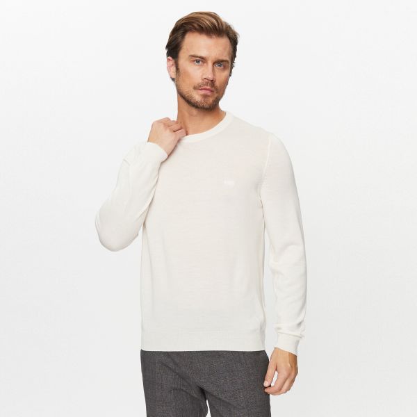 Boss Botto Sweater Off White