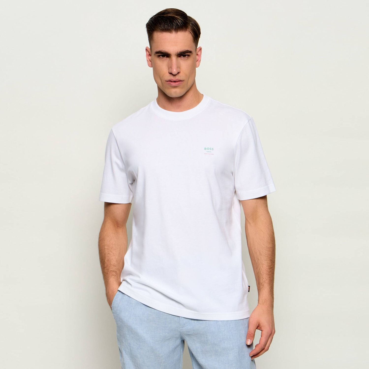 Boss Groove T-shirt Wit