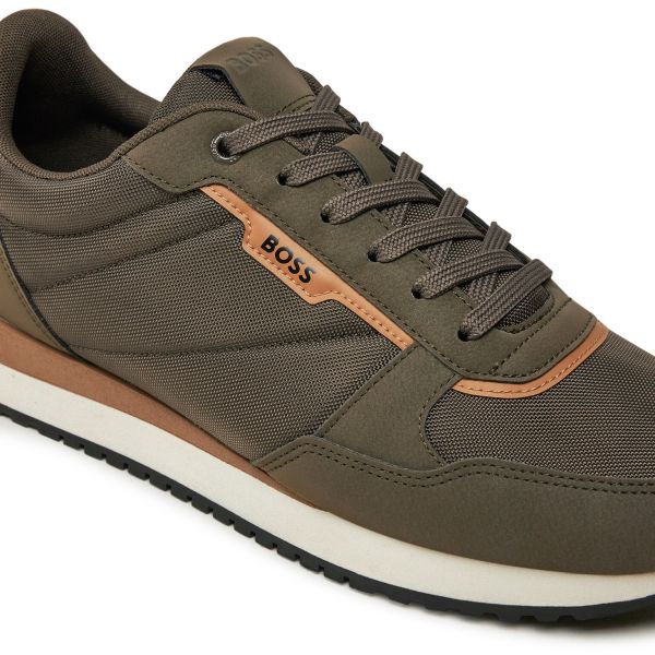 Boss Kai Runn Sneaker Donker Groen