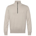 Boss Kanobix Zip Mock Sweater Grijs
