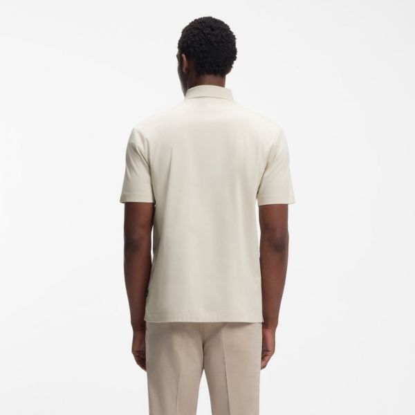 Boss Parris Polo Off White