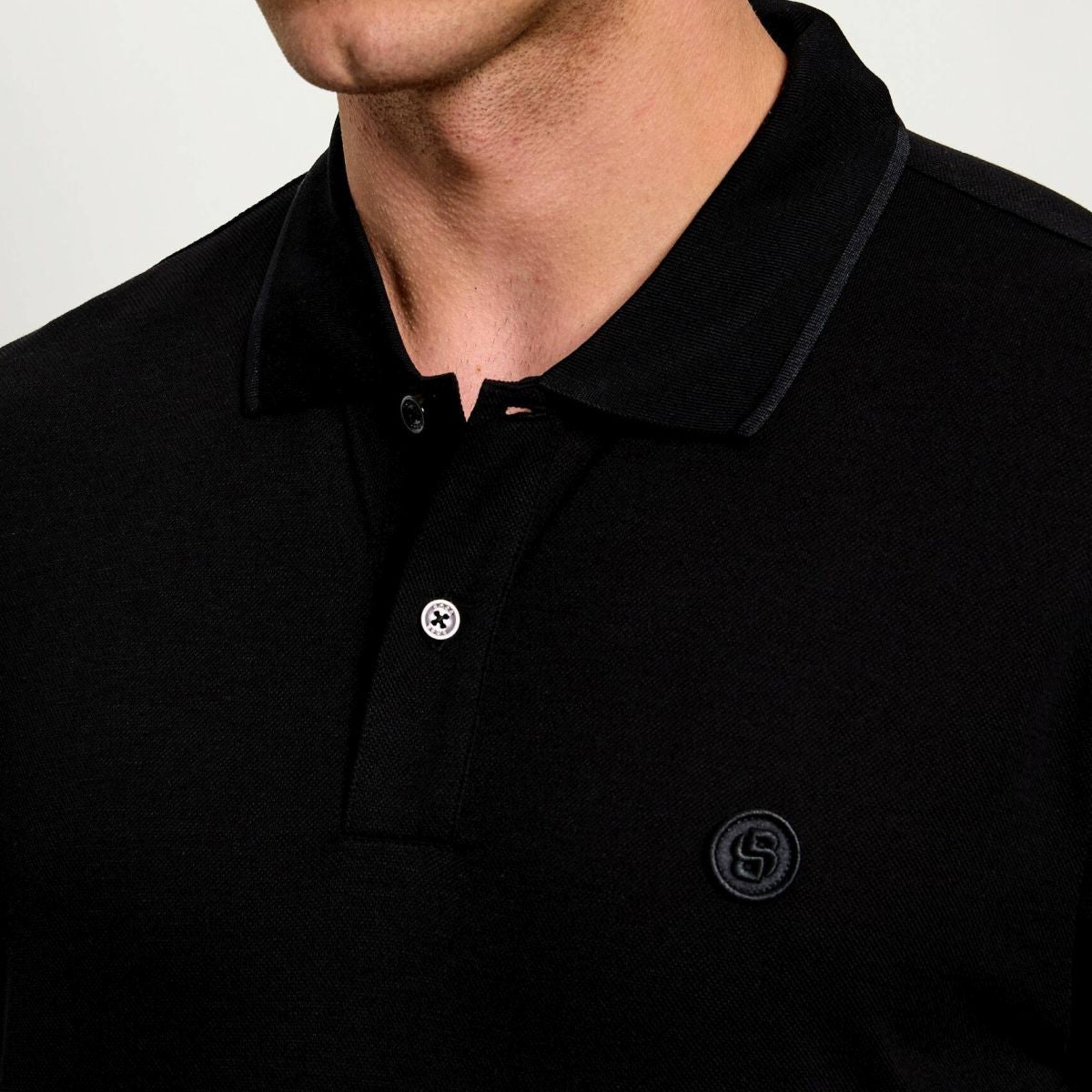 Boss Parris Polo Zwart