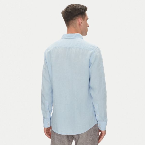 Boss Relegant Overhemd Licht Blauw