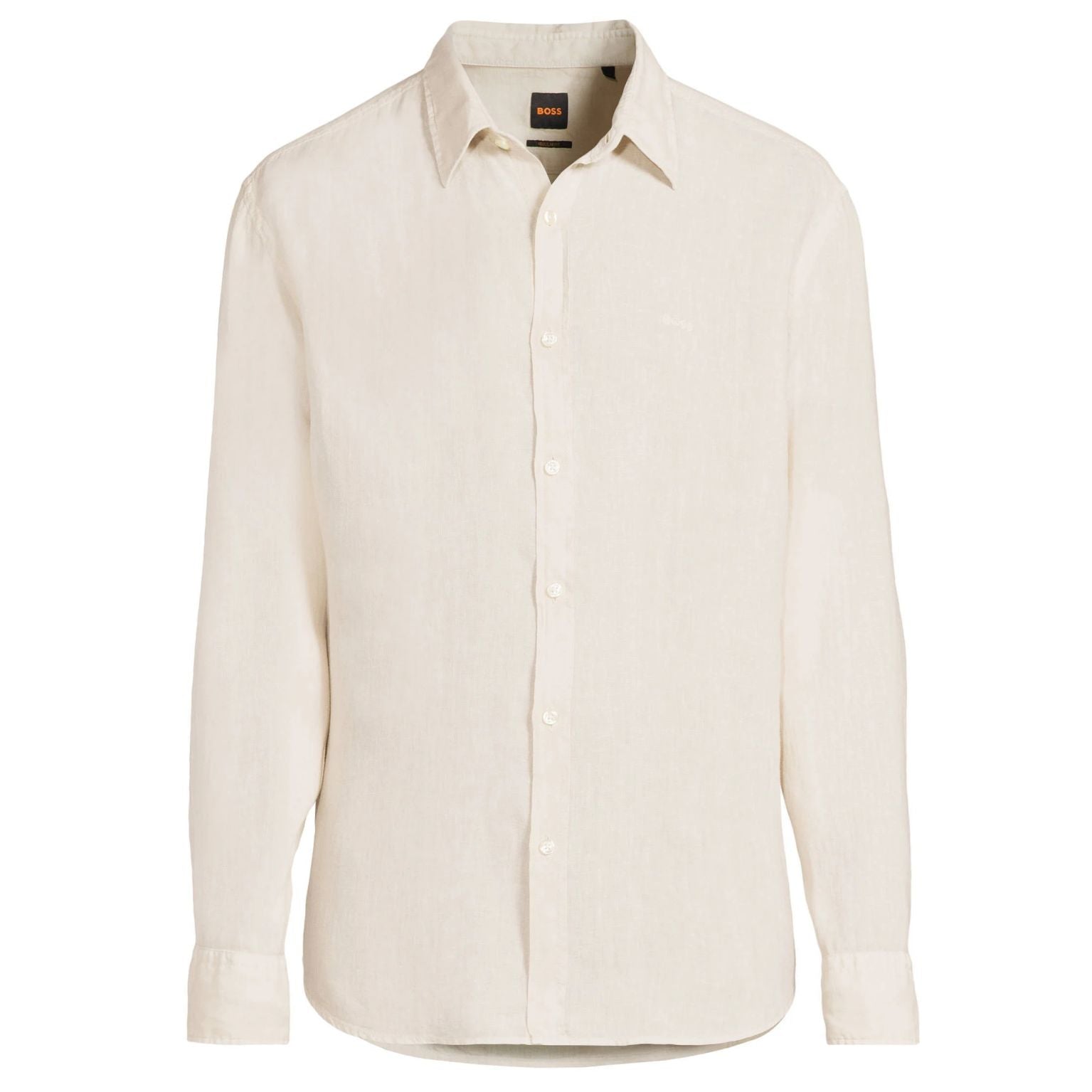 Boss Relegant Overhemd Beige