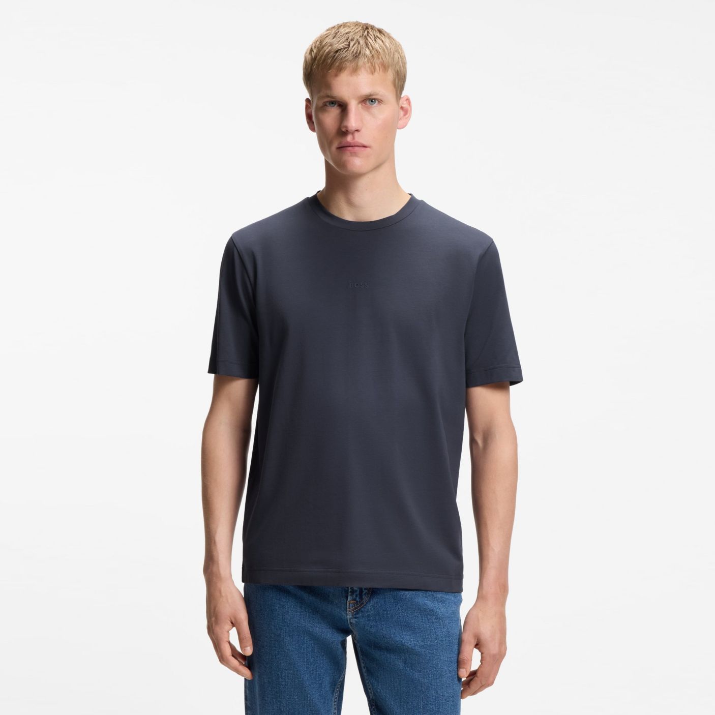 Boss Tchup T-shirt Dunkelblau