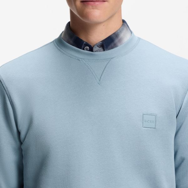 Boss Westart Sweater Licht Blauw