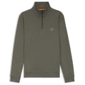 Boss Zetrust Half Zip Sweater Antraciet