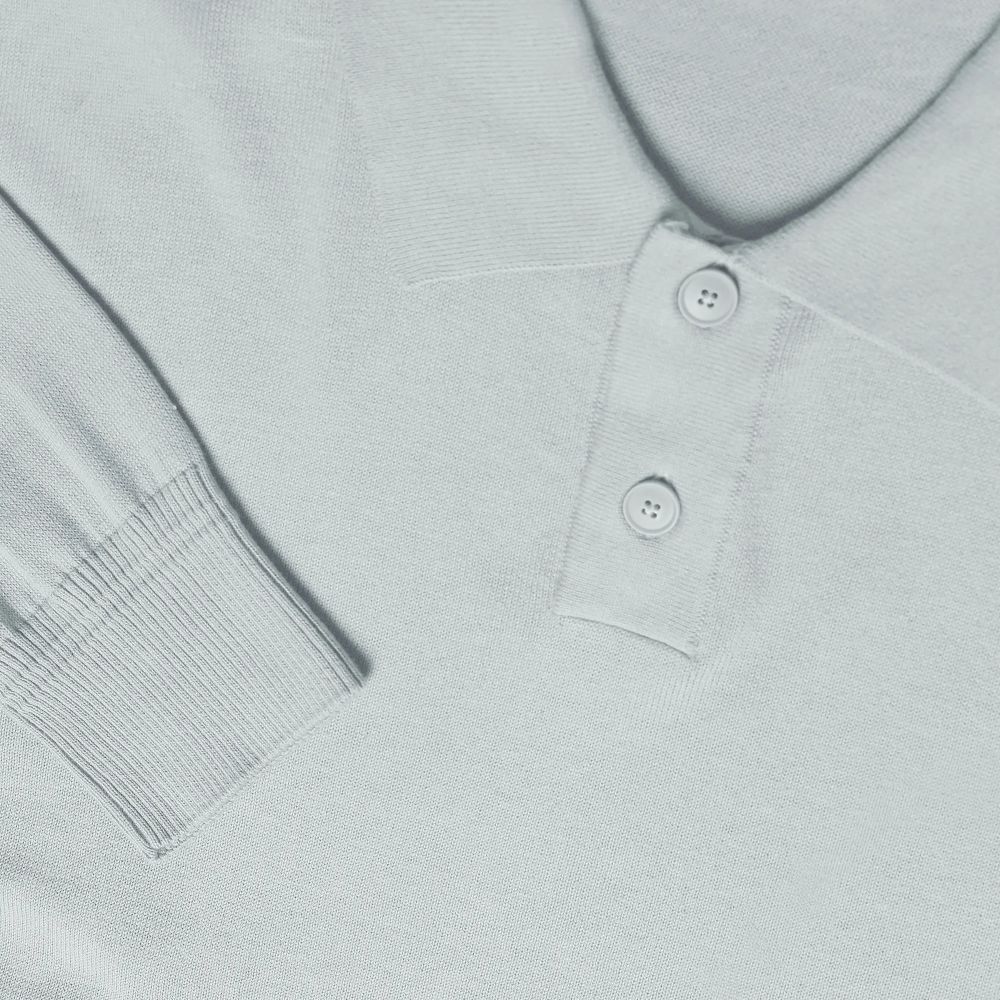 Boss Asac Polo Sweater Grijs