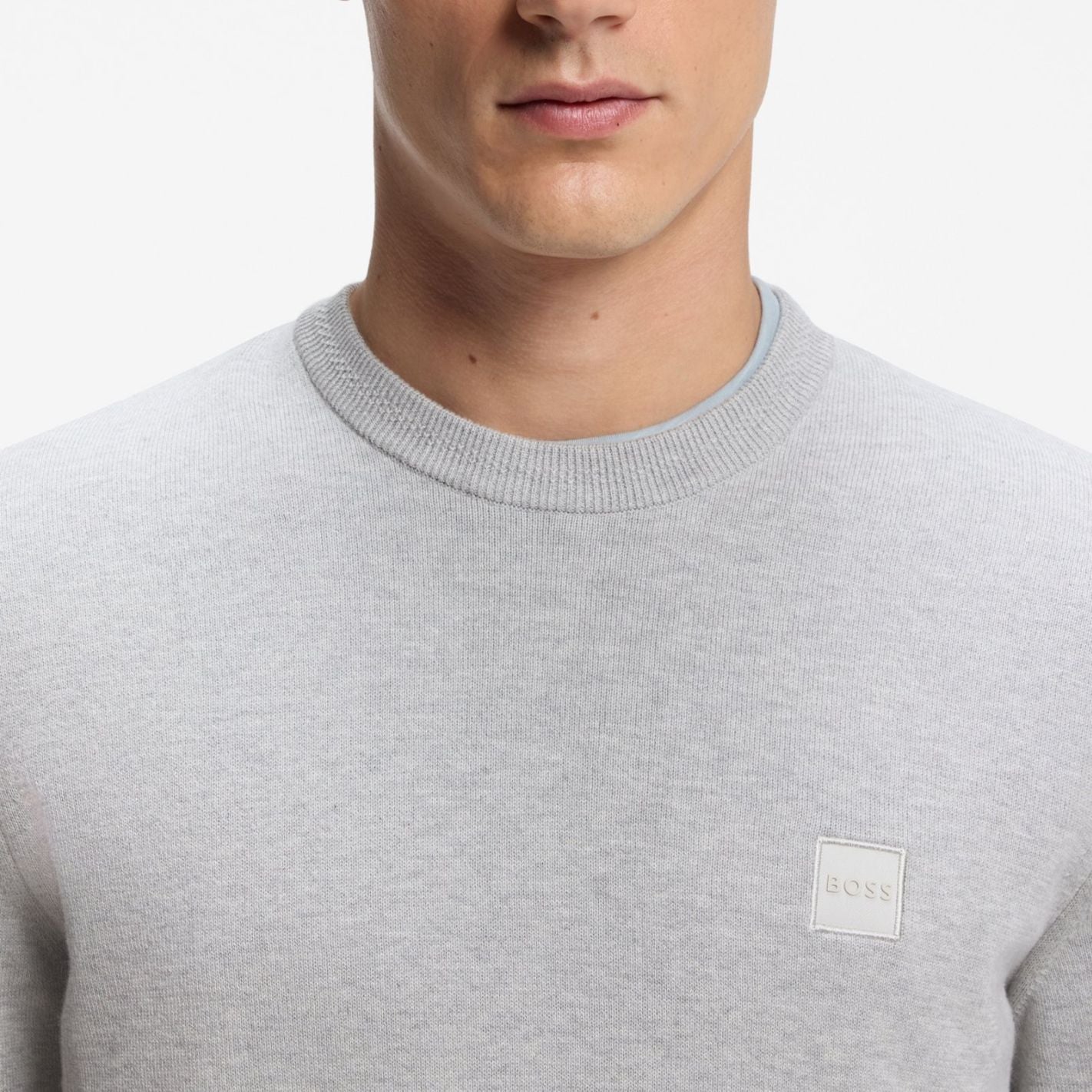 Boss Kanovano Pullover Grau