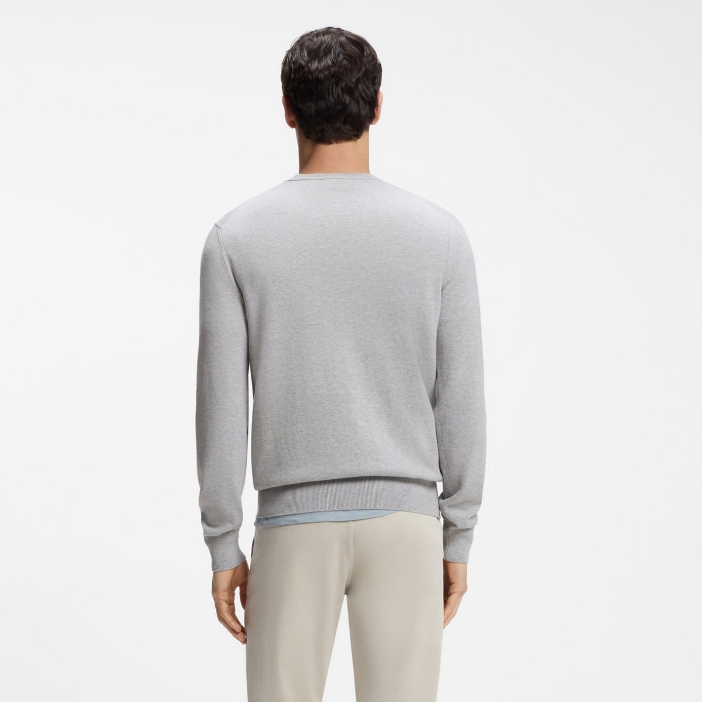 Boss Kanovano Pullover Grau
