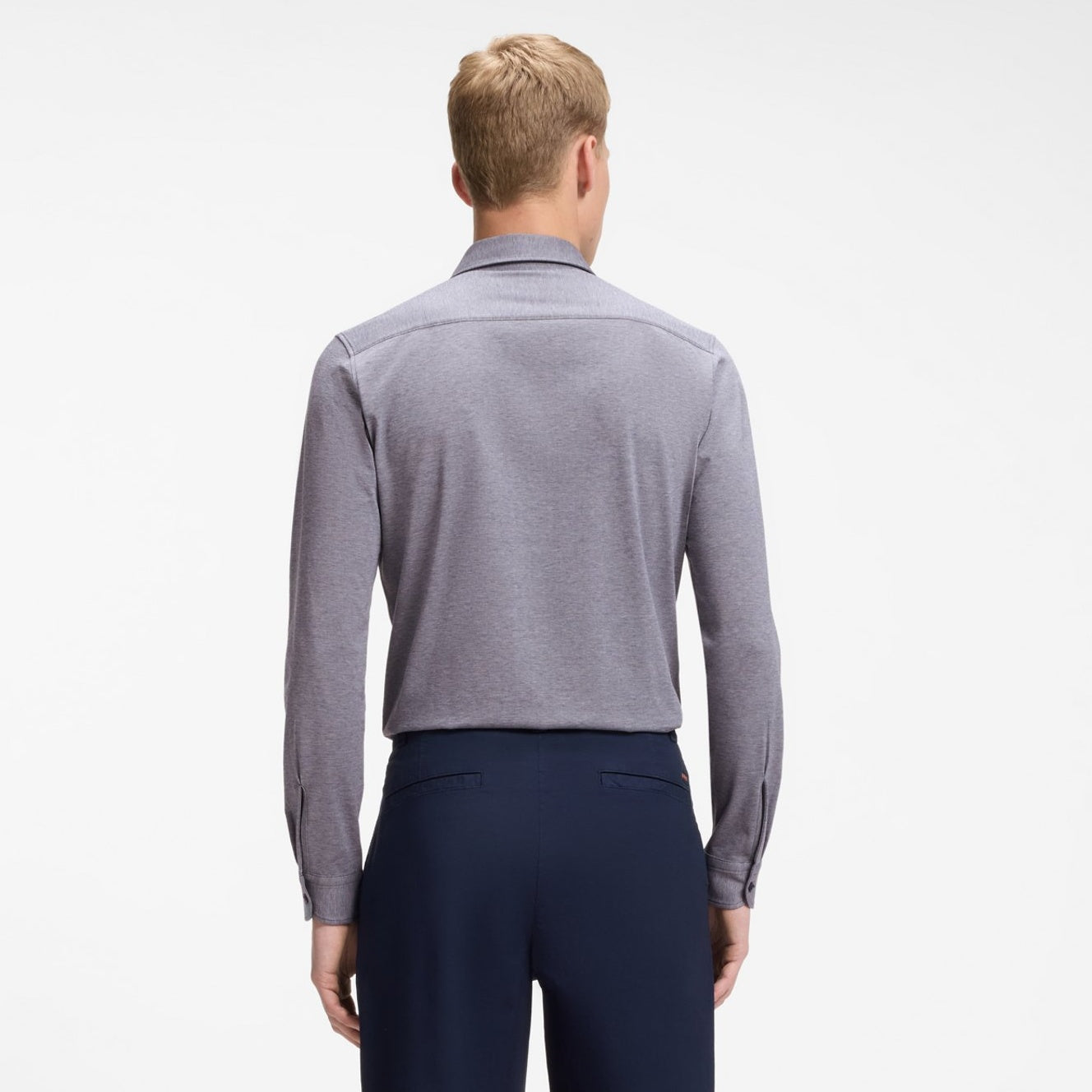 Boss Mysoft Hemd Dunkelblau