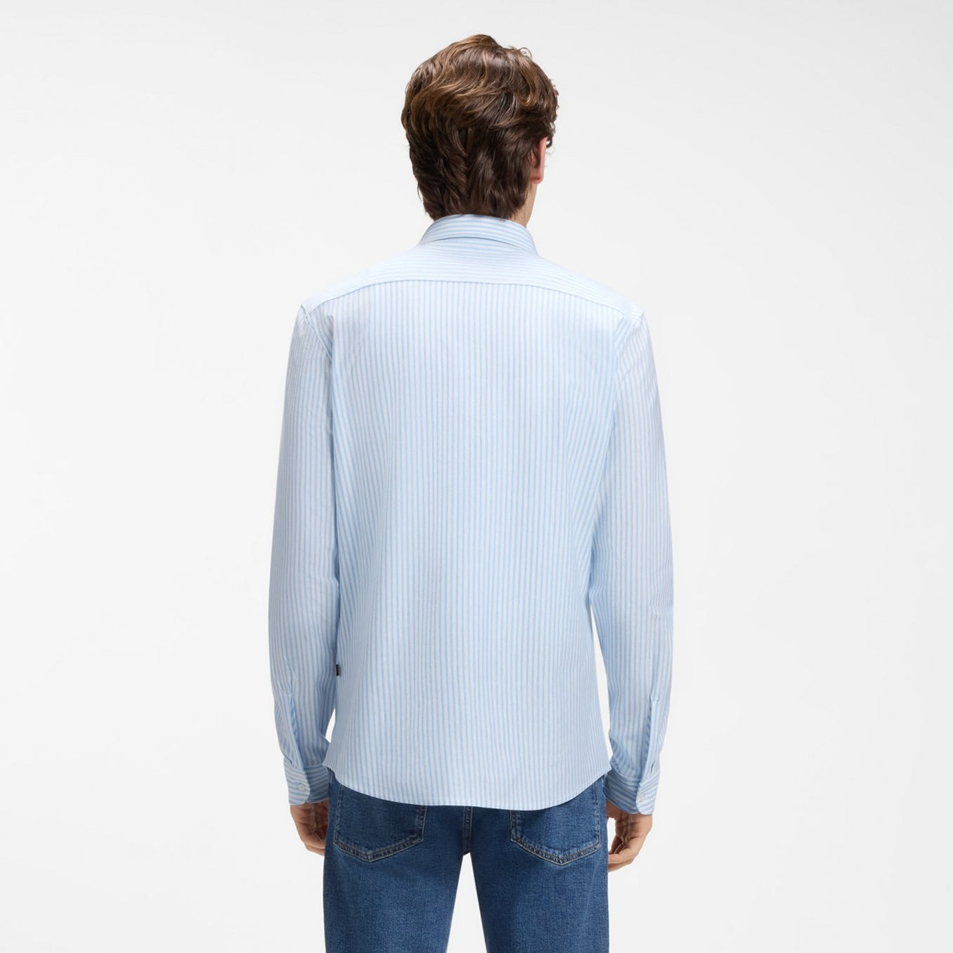 Boss Mysoft Hemd Blau